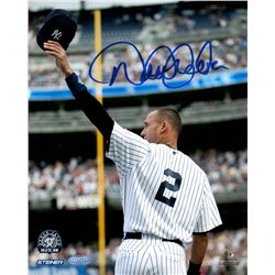 Derek Jeter Signed New York Yankees 8x10 Photo (Steiner Hologram)