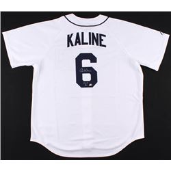 Al Kaline Signed Detroit Tigers Jersey Inscribed "HOF 80" (Radtke COA)