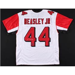 Vic Beasley Signed Atlanta Falcons Jersey (Radtke COA)