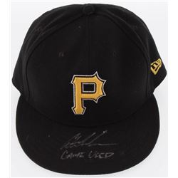 Austin Meadows Signed Game-Used Pittsburgh Pirates New Era Fitted Baseball Hat Inscribed "Game Used"