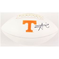 Alvin Kamara Signed Tennessee Volunteers Logo Football (Radtke COA)