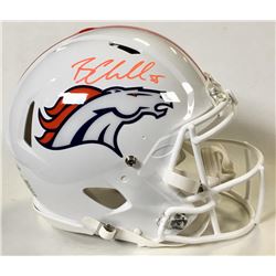 Bradley Chubb Signed Denver Broncos Full-Size Authentic On-Field Speed Helmet (Beckett COA)