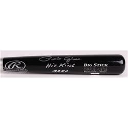 Pete Rose Signed Rawlings Custom Engraved "Charlie Hustle" Big Stick Adirondack Professional Model B