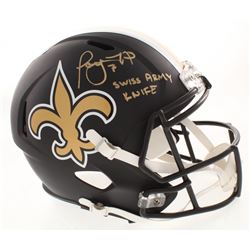 Taysom Hill Signed New Orleans Saints Full-Size Speed Helmet Inscribed "Swiss Army Knife" (Radtke CO
