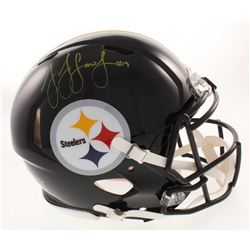 JuJu Smith-Schuster Signed Pittsburgh Steelers Full-Size Authentic On-Field Speed Helmet (Radtke COA
