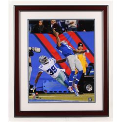 Odell Beckham Jr. Signed New York Giants "The Catch" 22x26 Custom Framed Photo (Steiner COA)