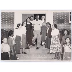 Jackie Robinson Signed 5x6.5 Photo Inscribed "Best Wishes"  "Sincerely" (JSA LOA)