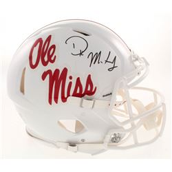 D.K. Metcalf Signed Ole Miss Rebels Full-Size Authentic On-Field Speed Helmet (Radkte COA)