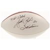 Image 1 : Walter Payton Signed Football Inscribed "Sweetness" (Beckett LOA)