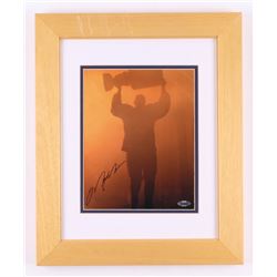 Mark Messier Signed Edmonton Oilers 14x17 Custom Framed Photo (Steiner COA)