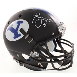 Taysom Hill Signed BYU Cougars Matte Black Full-Size Helmet (Radtke COA)