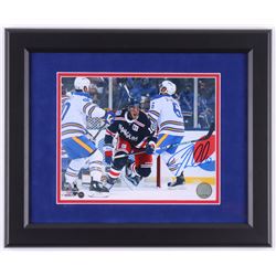 J. T. Miller Signed New York Rangers 2018 Winter Classic 13x16 Custom Framed Photo Display (Steiner 