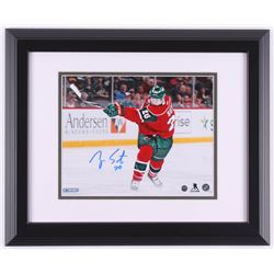 Ryan Suter Signed Minnesota Wild 13x16 Custom Framed Photo Display (Steiner COA)