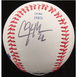 Clayton Kershaw Signed OL Baseball (Beckett COA)