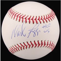 Wade Boggs Signed OML Baseball Inscribed "HOF 05" (Schwartz COA)