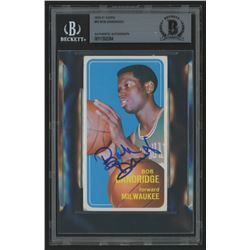 Bob Dandridge Signed 1970-71 Topps #63 RC (BGS Encapsulated)