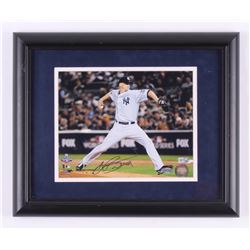 A. J. Burnett Signed New York Yankees 13x16 Custom Framed Photo Display (Steiner COA  MLB Hologram)