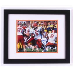 Donovan McNabb Signed Syracuse Orange 13x16 Custom Framed Photo Display (Steiner COA)