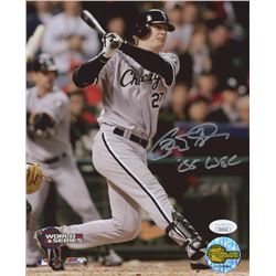 Geoff Blum Signed Chicago White Sox 8x10 Photo Inscribed "'05 WSC" (JSA COA)