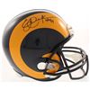 Image 1 : Eric Dickerson Signed Los Angeles Rams Full-Size Helmet Inscribed "HOF 99" (JSA COA)