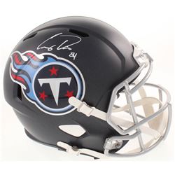 Corey Davis Signed Tennessee Titans Full-Size Speed Helmet (JSA COA)