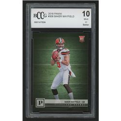 2018 Panini #308 Baker Mayfield RC (BCCG 10)
