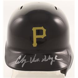 Andy Van Slyke Signed Pittsburgh Pirates Mini Batting Helmet (Pro Player Hologram)