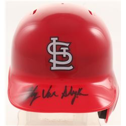 Andy Van Slyke Signed St. Louis Cardinals Mini Batting Helmet (Pro Player Hologram)