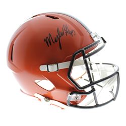 Myles Garrett Signed Cleveland Browns Full-Size Speed Helmet (JSA COA)