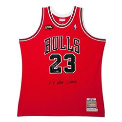 Michael Jordan Signed Chicago Bulls Limited Edition 1997-98 NBA Finals Jerey (UDA COA)