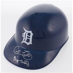 Cecil Fielder Signed Detroit Tigers Full-Size Batting Helmet Inscribed "Big Daddy" (Schwartz COA)