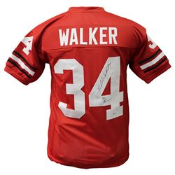 Herschel Walker Signed Georgia Bulldogs Jersey Inscribed "82 Heisman" (Beckett COA)
