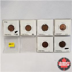 Canada One Cent - Strip of 6: