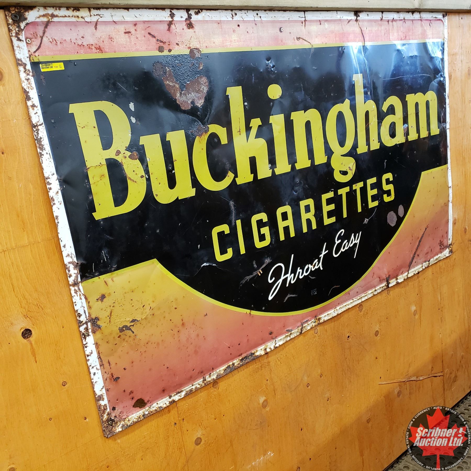 buckingham cigarettes sign Metal Sign: Buckingham Cigarettes Throat Easy (59 buckingham cigarettes sign Metal Sign: Buckingham Cigarettes Throat Easy (59