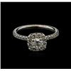 Image 2 : 0.92 ctw Diamond Ring - 14KT White Gold