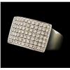 Image 1 : 1.00 ctw Diamond Ring - 14KT White Gold