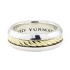 Image 1 : David Yurman Band - 18KT Yellow Gold and Silver