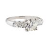 1.28 ctw Diamond Ring - 14KT White Gold