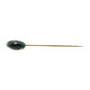 Image 1 : Glass Bead Stick Pin - Pewter