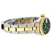 Image 5 : Rolex Ladies 2 Tone 14K Green Vignette Diamond 26MM Datejust Wristwatch