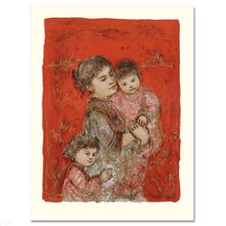 Lorelei and Children by Hibel (1917-2014)