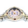 Image 4 : Rolex Ladies 2 Tone 14K Pink MOP Diamond & Ruby Datejust Wristwatch