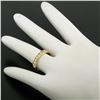 Image 6 : 18k Yellow Gold 0.33 ctw 11 Channel Round Brilliant Cut Diamond Band Ring