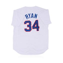 Texas Rangers Nolan Ryan Autographed Jersey