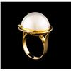 Image 4 : 14KT Yellow Gold Pearl and Diamond Jewelry Suite