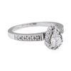 0.33 ctw Diamond Ring - 14KT White Gold