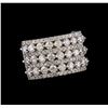 Image 1 : 14KT White Gold 2.59 ctw Diamond Ring