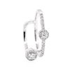 Image 4 : 0.83 ctw Diamond Ring - 14KT White Gold