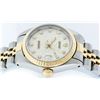 Image 3 : Rolex Ladies 2 Tone 14K Cream Diamond 26MM Datejust Wristwatch