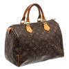 Image 3 : Louis Vuitton Monogram Canvas Leather Speedy 30 cm Bag